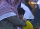 بعد خسارة النصر من الهلال على نهائي كأس ولي العهد#بالفيديو.. بكاء ابن رئيس النصر