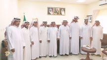 محافظه سميراء يستقبل رئيس واعضاء مجلس إدارة نادي سميراء شاكرا لجهودهم