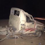 بالصور ..وفاة وإصابتين بسب حادث مروري شنيع على طريق المدينة المنورة جنوب حائل